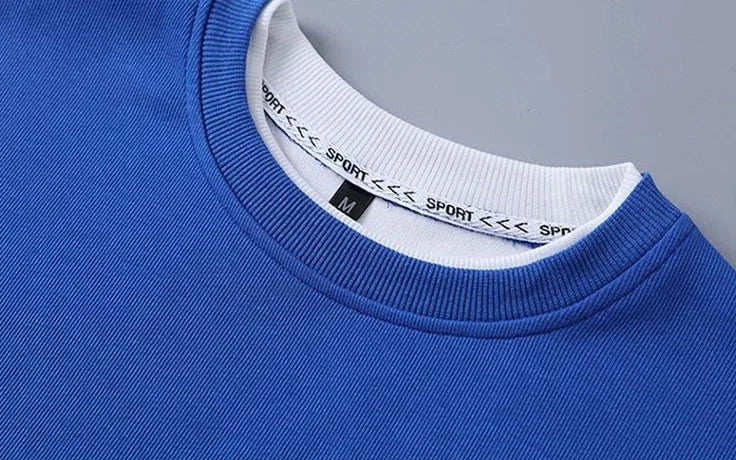 LONZA Clothes For Men Plain Male T Shirt White Pants Sets Alphabet Tracksuit Essential Top Offer Trend Popular Sports Suits Cool Kpop