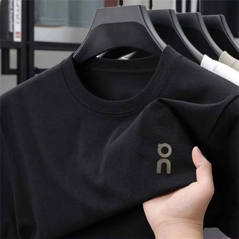 LONZA New Arrival Mens Clothes Tee Shirt Homme T-Shirts Men Tshirt for MenTshirt Men Clothing New in Top On Running